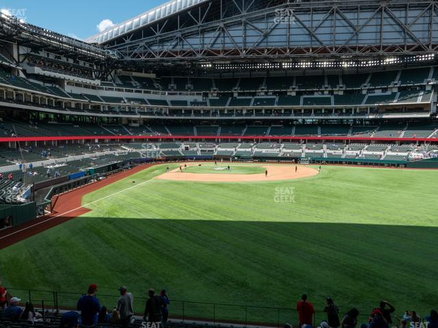 Globe Life Field - Section 130 Seat View