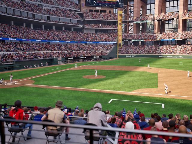Official view from Section 19 at Globe Life Field