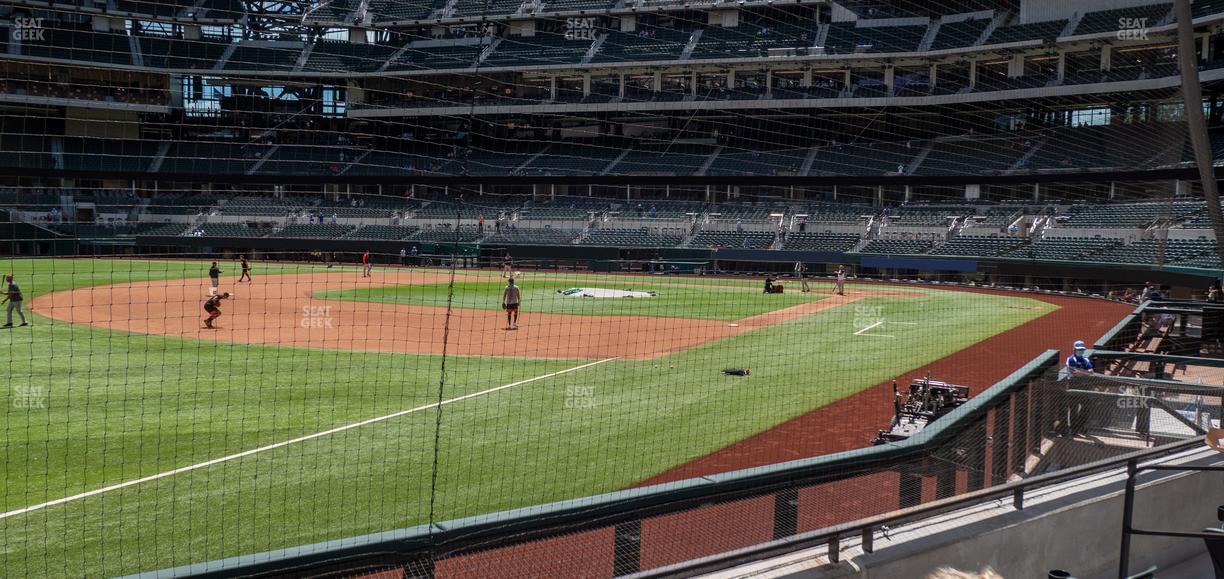 Globe Life Field - Section 2 Seat View