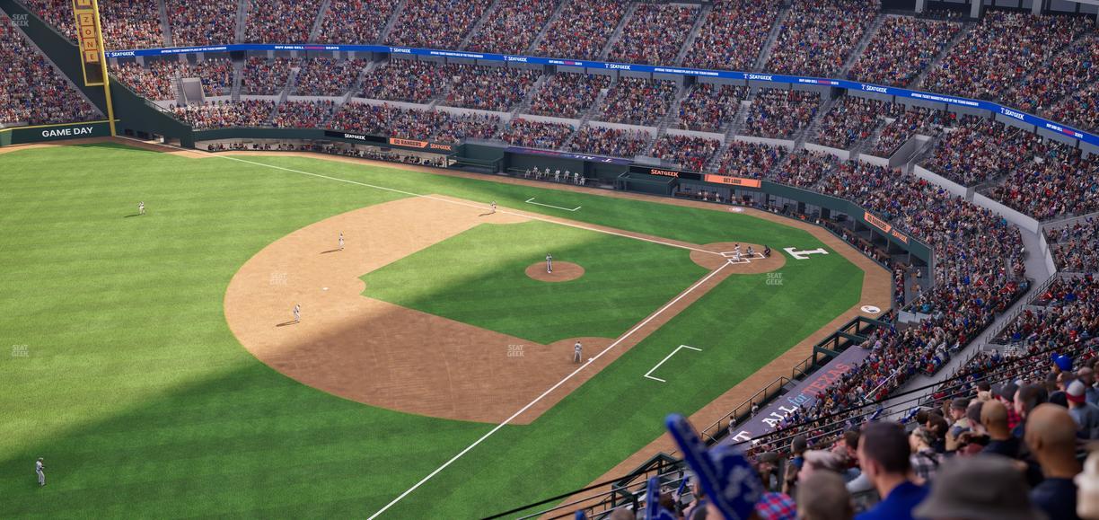 Globe Life Field - Section 206 Seat View