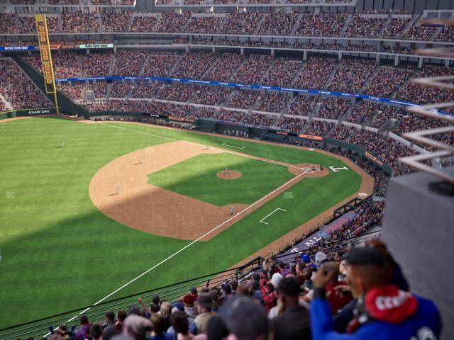 Official view from Section 207 at Globe Life Field