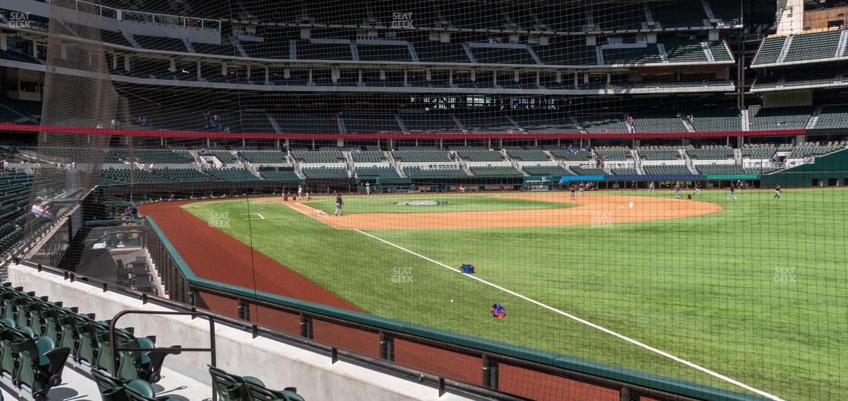Globe Life Field - Section 25 Seat View