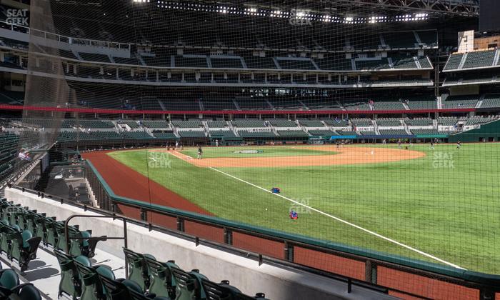 Globe Life Field - Section 25 Seat View