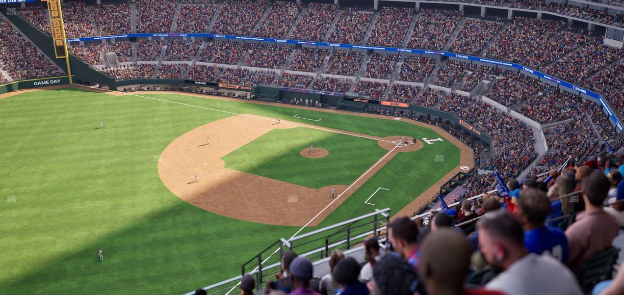 Globe Life Field - Section 301 Seat View