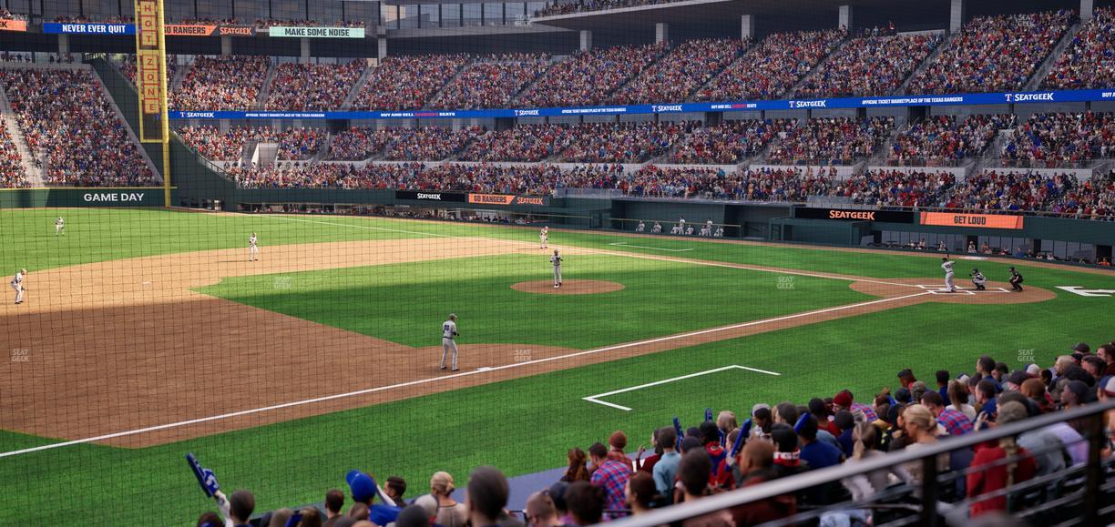 Globe Life Field - Section 6 Seat View