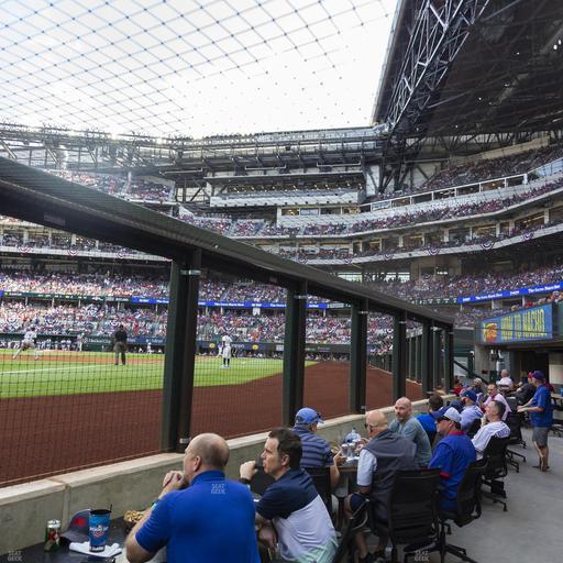 Globe Life Field - Section Dugout Club Third Base Seat View
