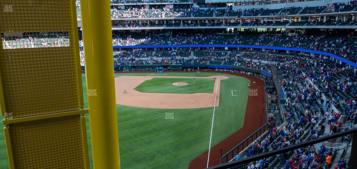 Globe Life Field - Section Sb 1 Seat View