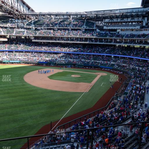 Globe Life Field - Section Sb 3 Seat View