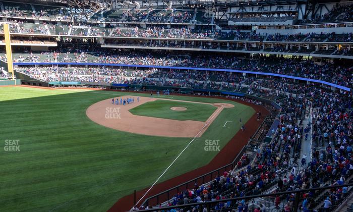 Globe Life Field - Section Sb 3 Seat View