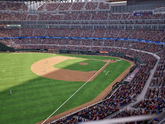 Official view from Section Sb 4 at Globe Life Field