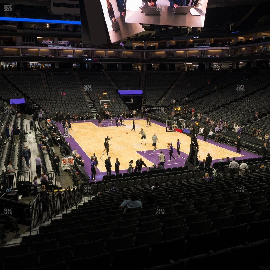 Golden 1 Center - Section 102 Seat View