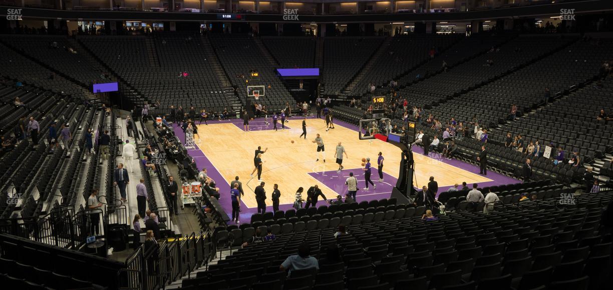 Golden 1 Center - Section 102 Seat View