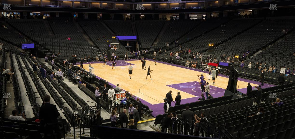 Golden 1 Center - Section 103 Seat View