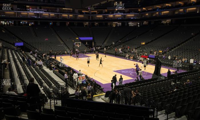 Golden 1 Center - Section 103 Seat View
