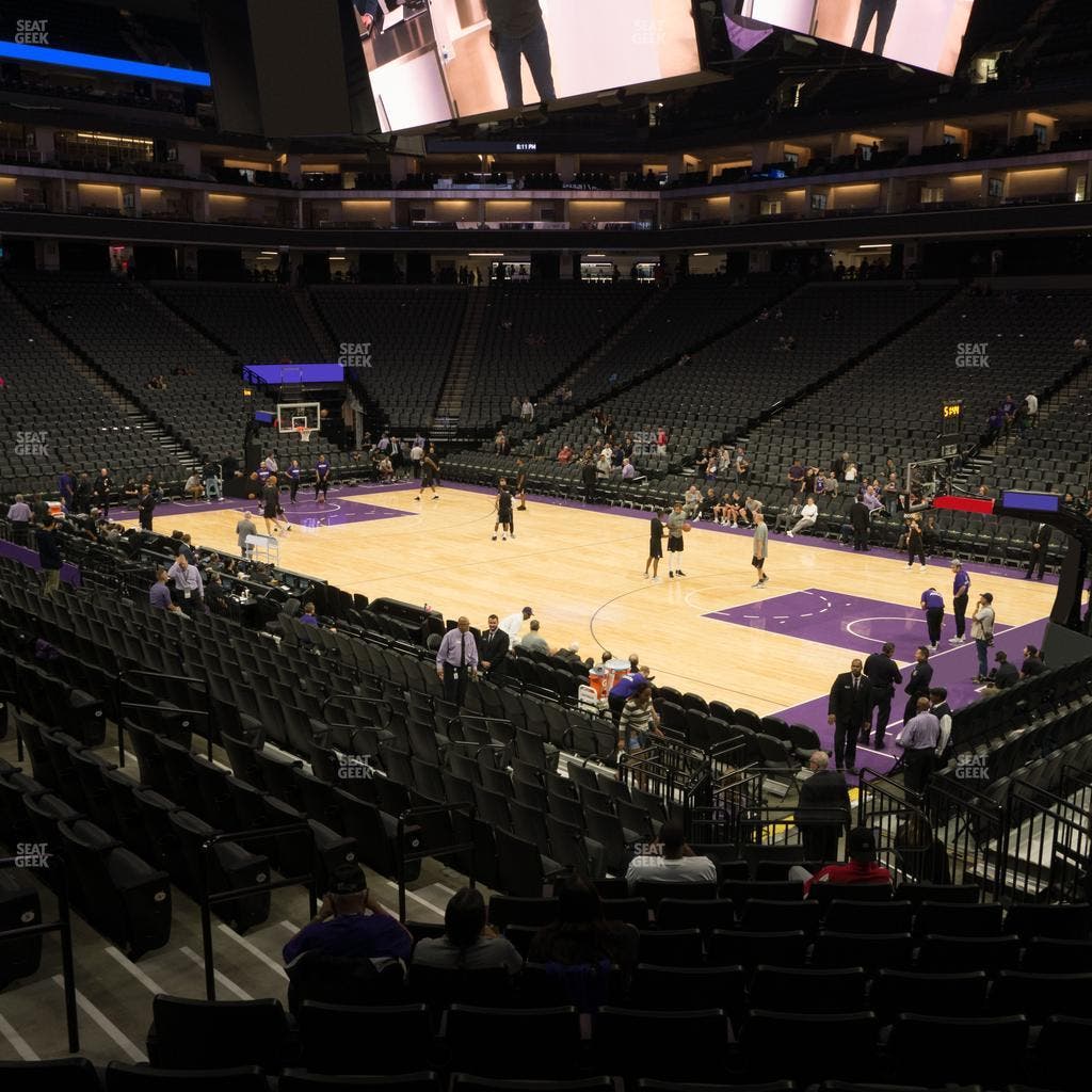 Golden 1 Center - Section 104 Seat View