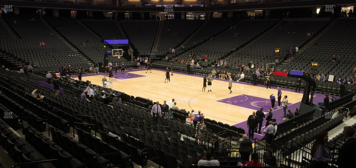 Golden 1 Center - Section 104 Seat View