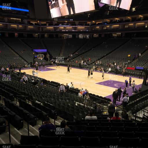 Golden 1 Center - Section 104 Seat View