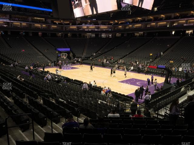 Golden 1 Center - Section 104 Seat View