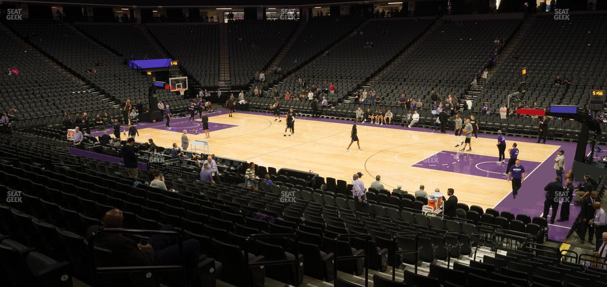 Golden 1 Center - Section 105 Seat View
