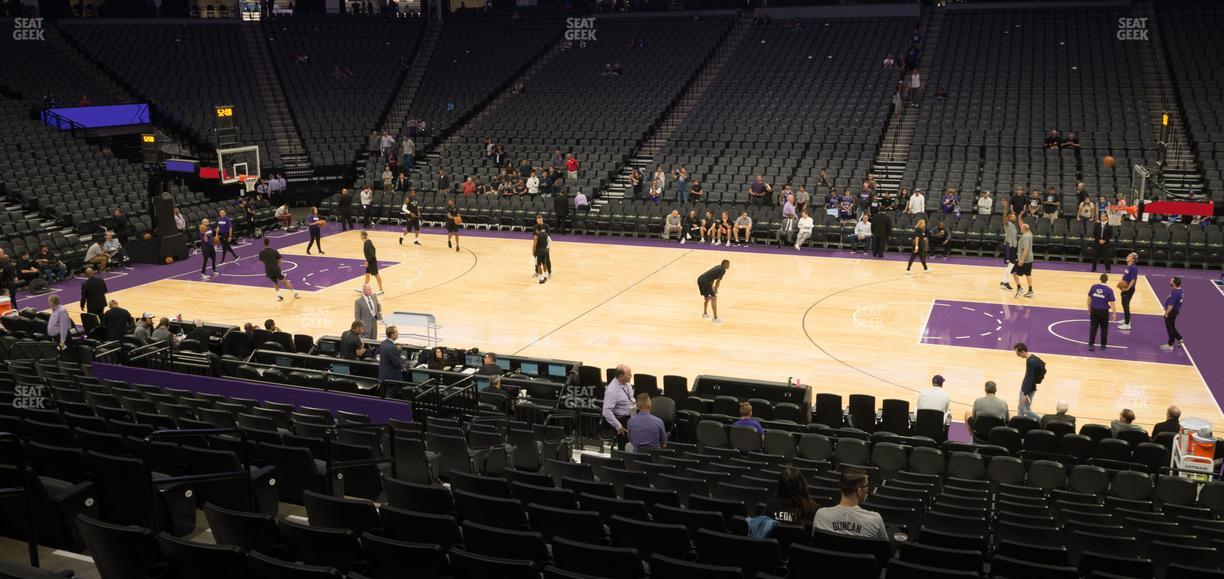 Golden 1 Center - Section 106 Seat View