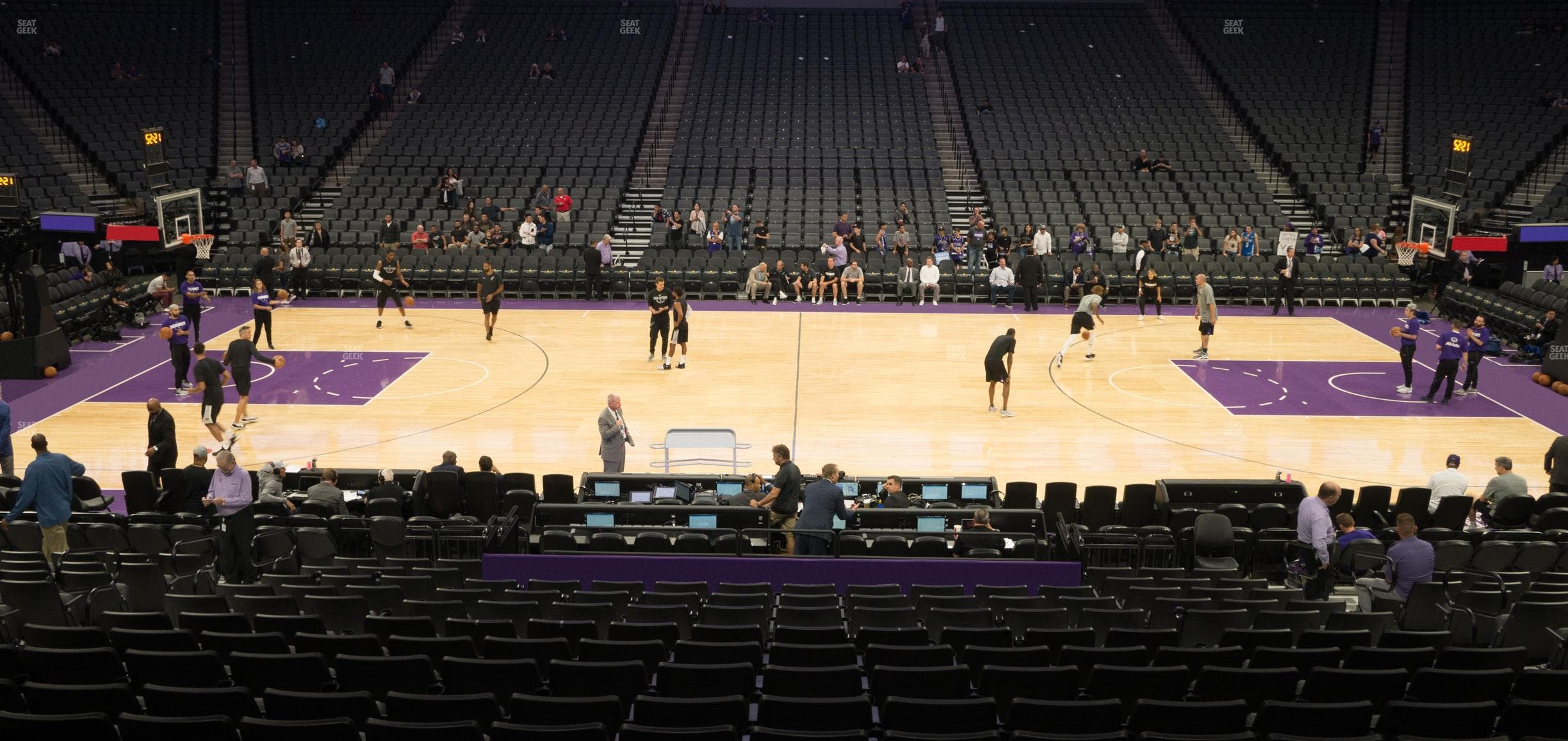 Golden 1 Center - Section 107 Seat View