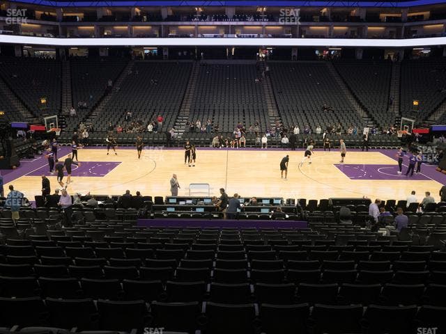 Golden 1 Center - Section 107 Seat View