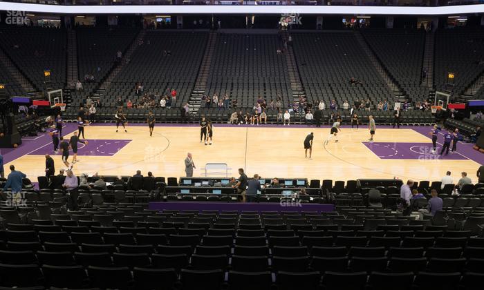 Golden 1 Center - Section 107 Seat View