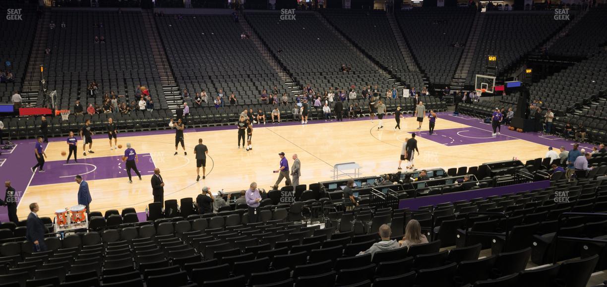 Golden 1 Center - Section 108 Seat View