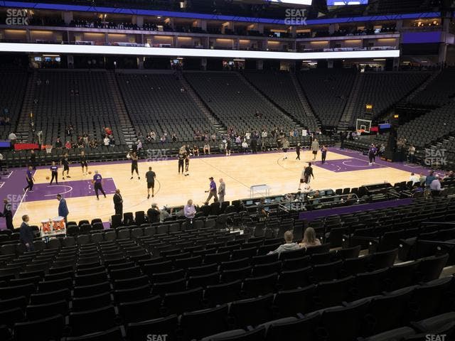 Golden 1 Center - Section 108 Seat View