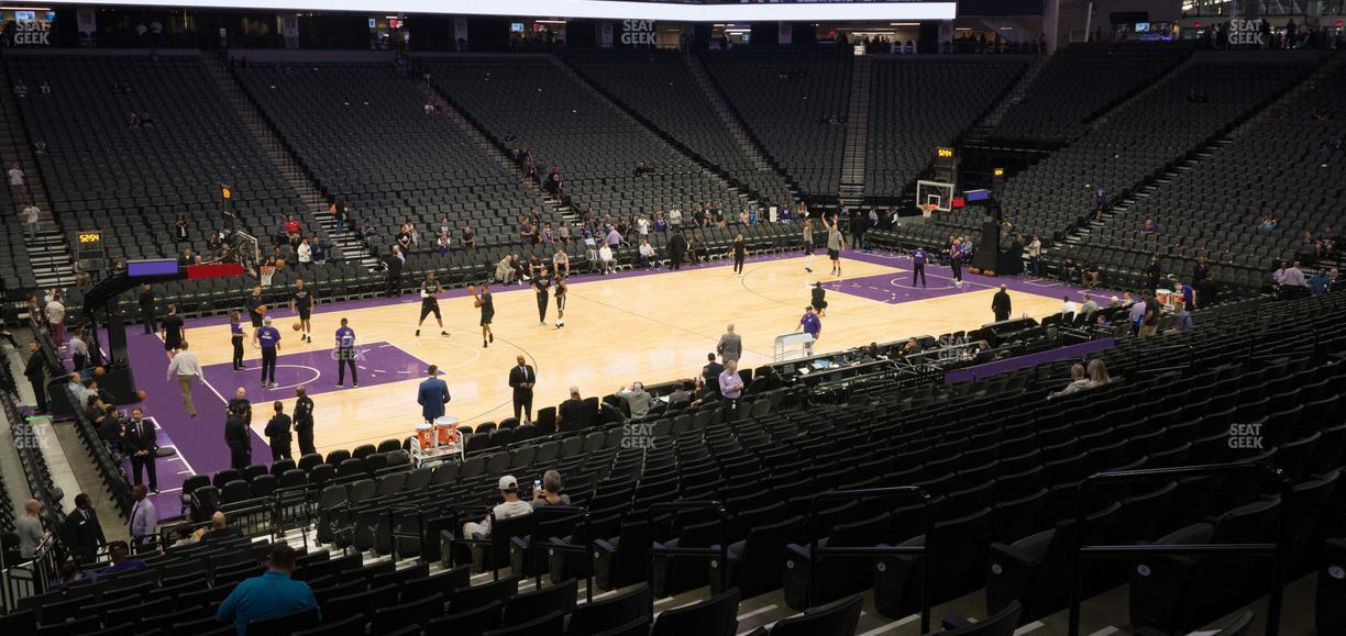 Golden 1 Center - Section 109 Seat View