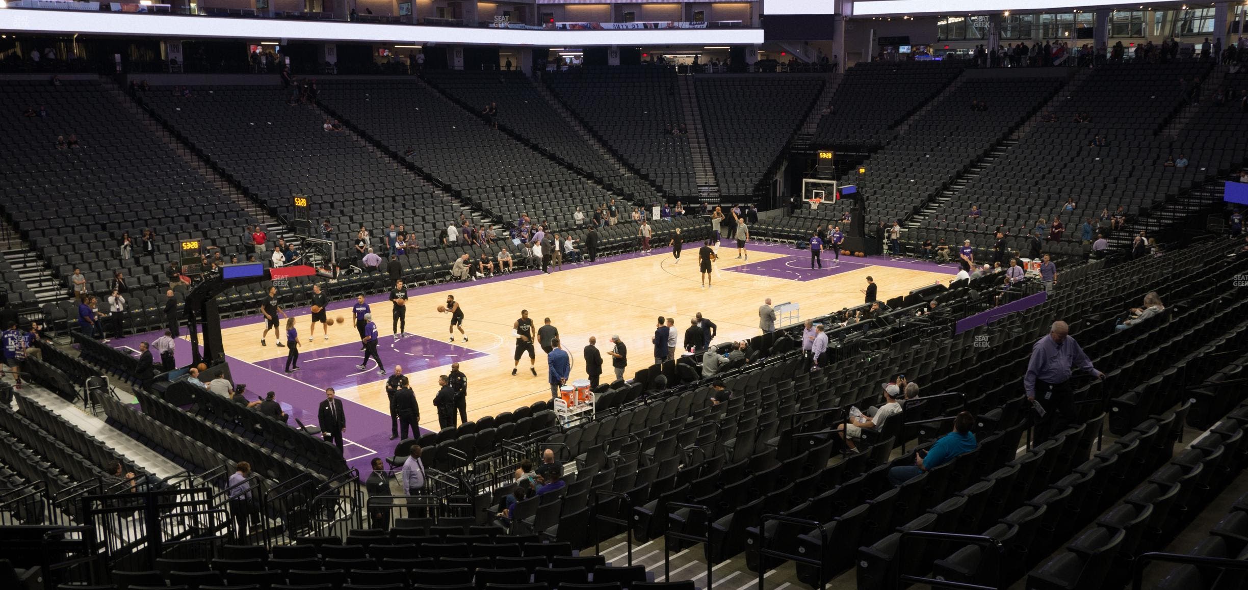 Golden 1 Center - Section 110 Seat View