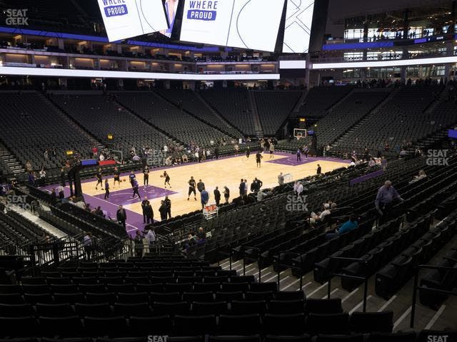 Golden 1 Center - Section 110 Seat View