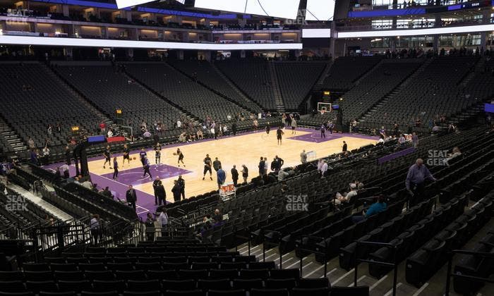 Golden 1 Center - Section 110 Seat View