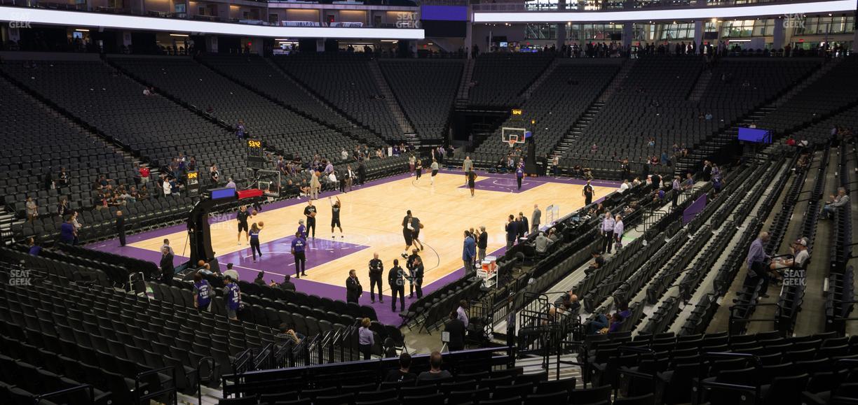 Golden 1 Center - Section 111 Seat View