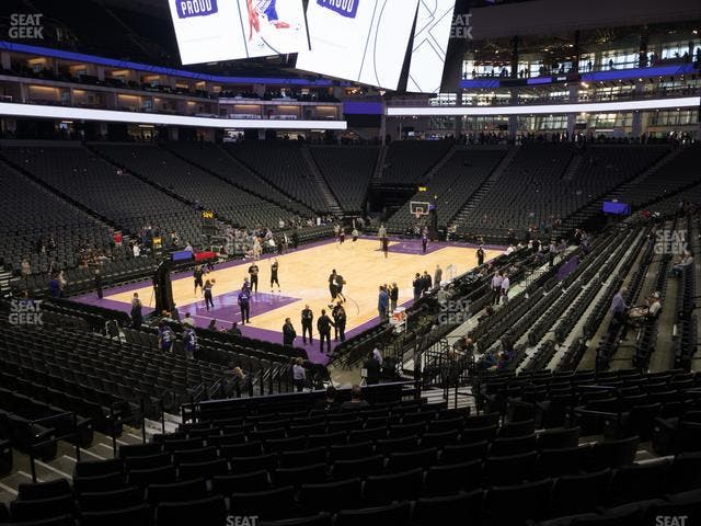 Golden 1 Center - Section 111 Seat View