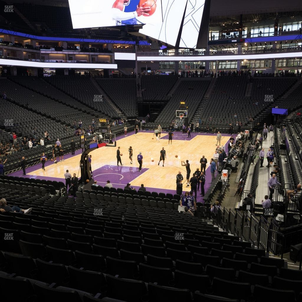 Golden 1 Center - Section 112 Seat View