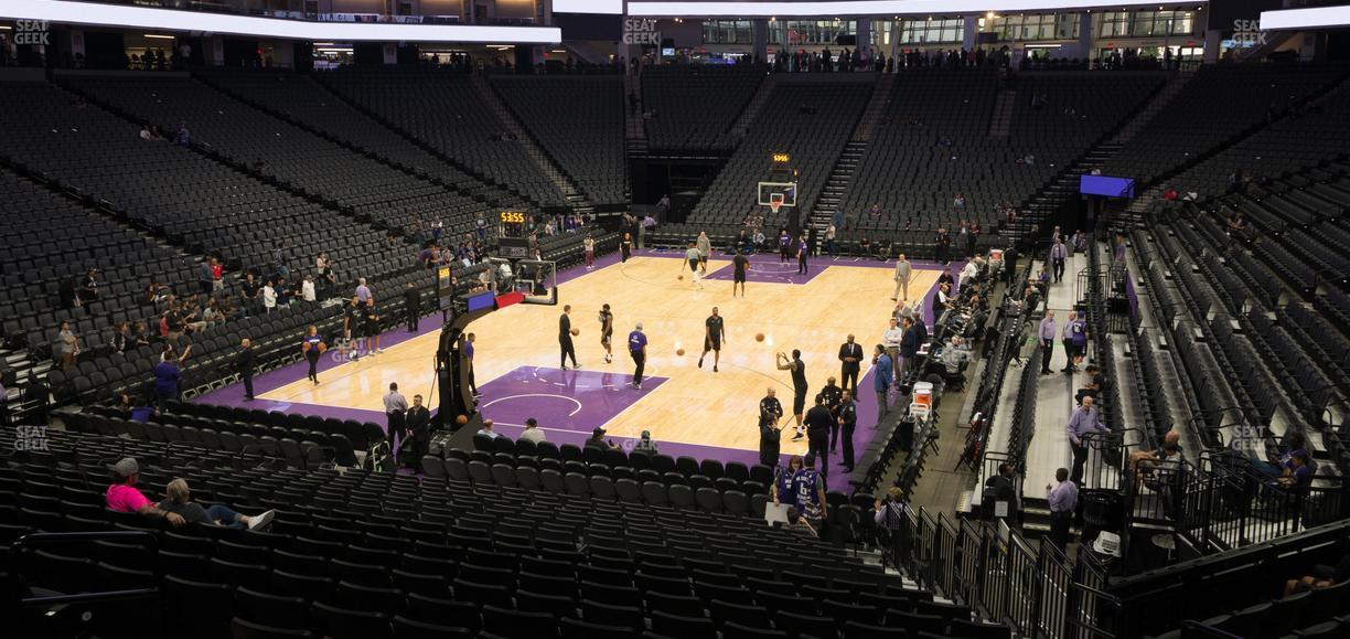 Golden 1 Center - Section 112 Seat View