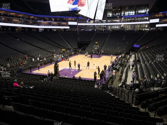 Golden 1 Center - Section 112 Seat View