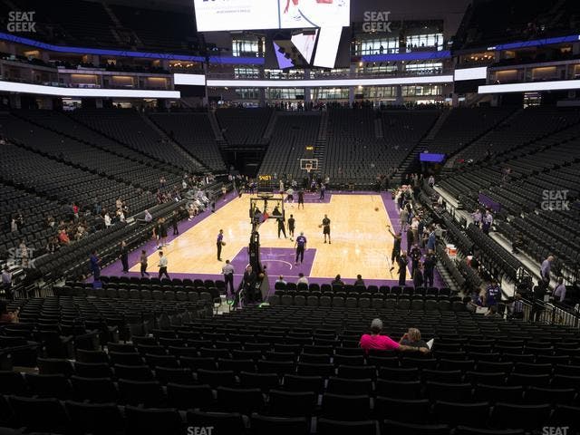 Golden 1 Center - Section 113 Seat View