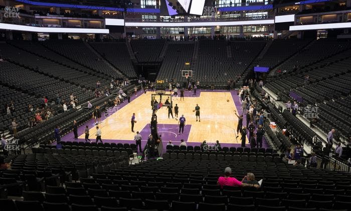 Golden 1 Center - Section 113 Seat View