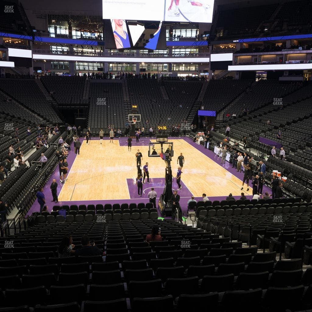 Golden 1 Center - Section 114 Seat View