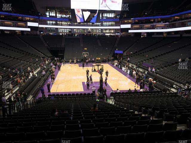 Golden 1 Center - Section 114 Seat View