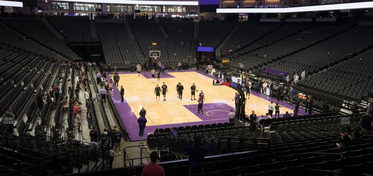 Golden 1 Center - Section 115 Seat View