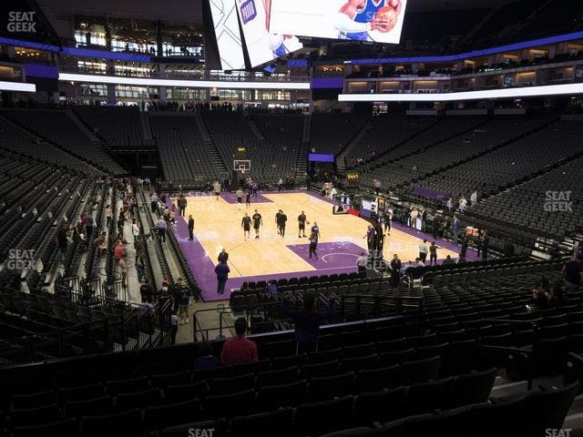 Golden 1 Center - Section 115 Seat View