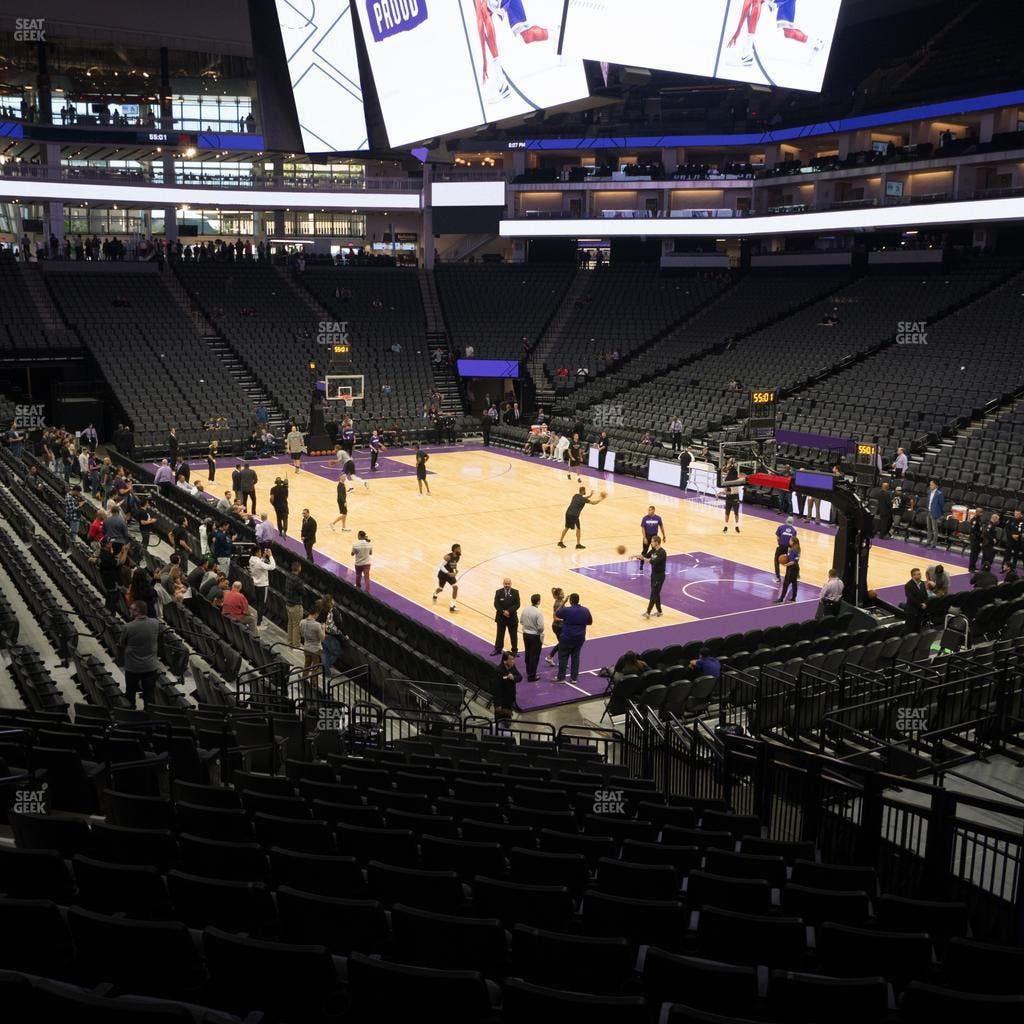 Golden 1 Center - Section 116 Seat View