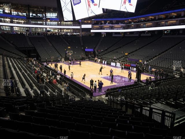 Golden 1 Center - Section 116 Seat View