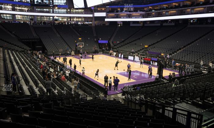 Golden 1 Center - Section 116 Seat View