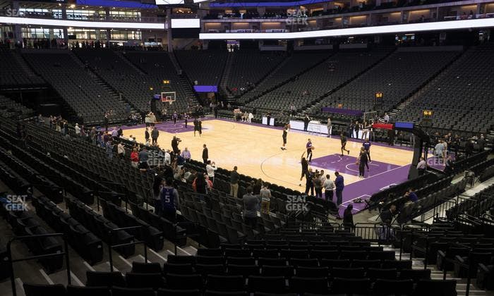 Golden 1 Center - Section 117 Seat View