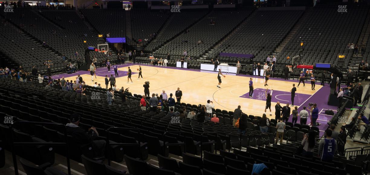 Golden 1 Center - Section 118 Seat View