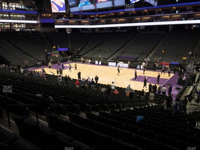 Golden 1 Center - Section 118 Seat View